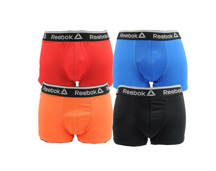 Bokserki majtki Reebok Performance [F8178] 4PAK rozmiar S