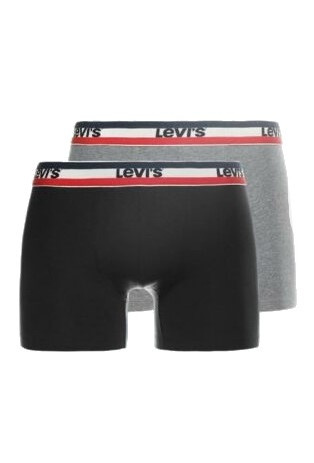 Bokserki majtki męskie Levi's [905005001 004] 2PAK rozmiar uniwersalny