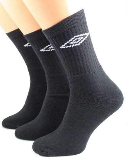 Skarpety długie Umbro [TENNR] bawełna 3PAK rozmiar 39-42