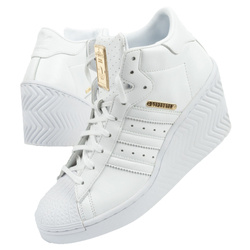 Adidas Superstar Damen-Keilschuhe [FW3198], weiß.