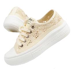 Lee Cooper Damen-Sneaker [LCW-23-44-1620L], Beige.