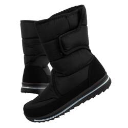 Progres Damen Winterschuhe [PROGJ-21-08] isoliert, schwarz.