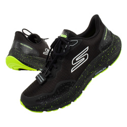 Skechers Go Run Herren-Sportschuhe [220874/BKLM], Schwarz.