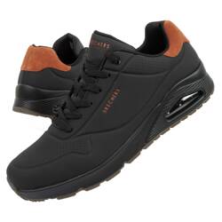 Skechers Uno Herren-Sportschuhe [183004/BBK], Schwarz.