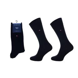 Tommy Hilfiger Herrensocken [371111 322] 2 PACK, Marineblau.