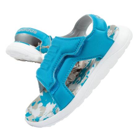 Adidas Comfort Kindersandalen [FY8861], blau.