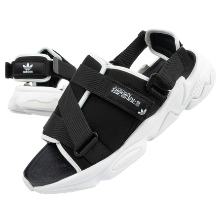 Adidas Ozweego Sandal Damen Sandalen [GZ8410], schwarz.