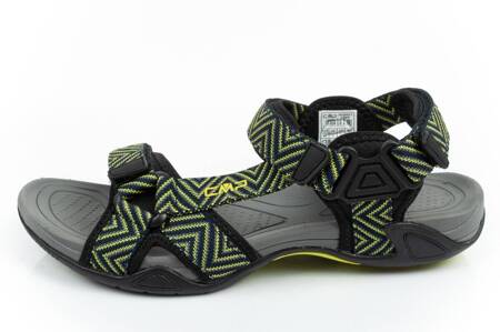 CMP Hamal Herren Sportsandalen [38Q9957/16NR], Schwarz.