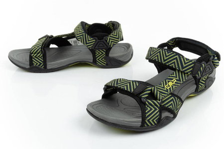 CMP Hamal Herren Sportsandalen [38Q9957/16NR], Schwarz.