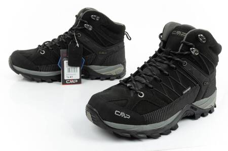 CMP Rigel Herren Trekkingschuhe [3Q12947 73UC], Schwarz.