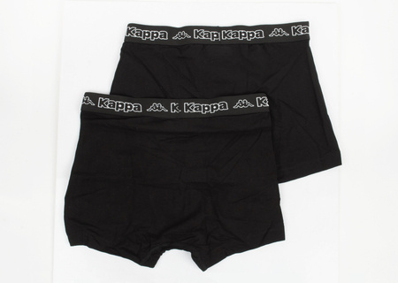 Kappa Herren-Boxershorts [351K1JW AEB] 2 PACK, schwarz.