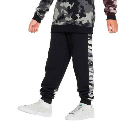 Puma ESS+ Kinder Jogginghose [847344 01] Schwarz, Camouflage.