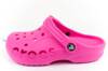 Crocs Baya Kinder-Flip-Flop-Sandalen [205483-6L0], rosa.