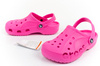 Crocs Baya Kinder-Flip-Flop-Sandalen [205483-6L0], rosa.