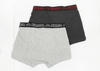 Kappa Herren-Boxershorts [351K1JW ADK] 2 PACK, grau.