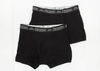 Kappa Herren-Boxershorts [351K1JW AEB] 2 PACK, schwarz.