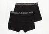 Kappa Herren-Boxershorts [351K1JW AEB] 2 PACK, schwarz.