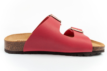 Bio Bio Damen-Flip-Flops, vorgeformte Innensohle, Naturleder