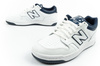 New Balance 480 Herren-Sneaker, Weiß, Marineblau, Modisches Leder