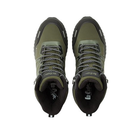 Lee Cooper Herren-Winter-Trekkingstiefel – gefüttert, wasserdicht, grün