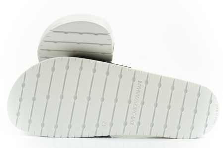 Emporio Armani Herrenhausschuhe [XVPS04 D850], weiß.