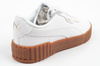 Puma Damen Carina 3.0 Leder-Sneaker in Weiß, modisch