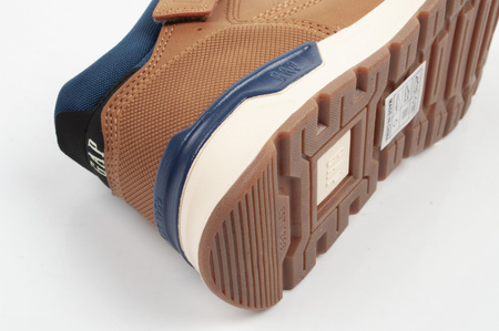 GAP Jack Kinder-Ankle-Boots, braun, mit Klettverschluss