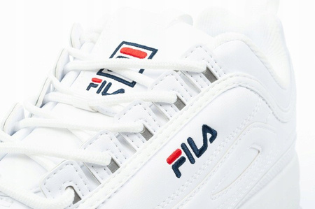 Fila Disruptor Low Damen-Sportschuhe – modisch, bequem, weiße Sneaker