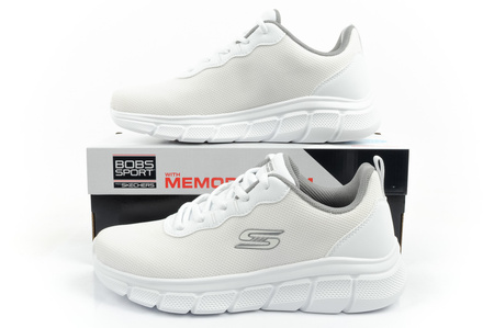 Skechers Bobs B Flex Herren-Sneaker in modischem Weiß
