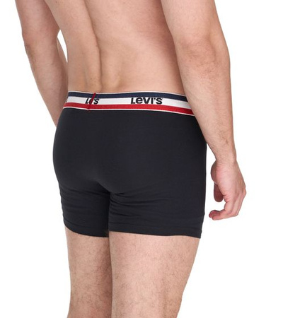 Levi's Boxershorts 5er-Pack Boxershorts Herren Schwarz Grau Baumwolle Mode