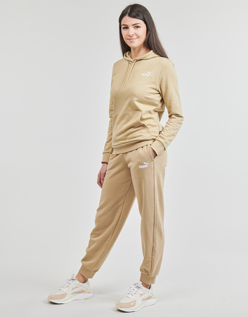 Damen Puma Ess+ Embroidery Hoodie [848332 84], beige.