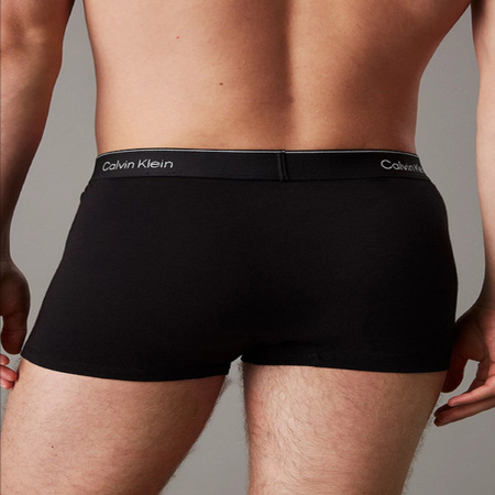 Calvin Klein Herren-Boxershorts (3er-Pack) – modisch, aus Baumwolle, in Grün, Grau und