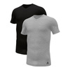 Adidas Basic-T-Shirt mit V-Ausschnitt 2er-Pack