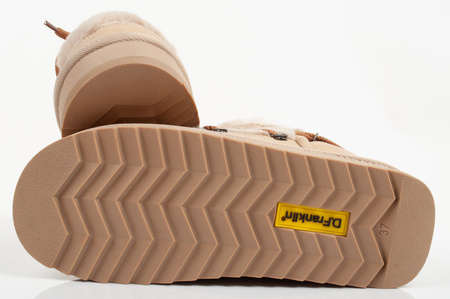 D.Franklin Damen-Winterschuhe [DFSH370011-BEIG], Beige.