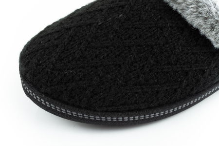 Skechers Damen-Hausschuhe [167225/BLK] isoliert, schwarz.