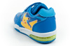 Leomil Kinder-Sportschuhe, leichte Pokémon-Sneaker mit Klettverschluss und LED-Beleuchtung (hellblau)