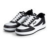Fila Rega Herren-Sportschuhe, Sneaker, modisch, bequem, strapazierfähig, Schwarz-Weiß