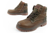Wrangler Allan Mid Herren Chelsea Boots, elegante Lederstiefelette, Grünbraun