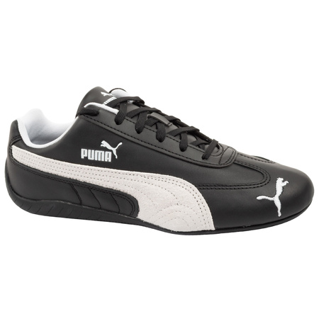 Puma Speedcat Herren-Sneaker aus schwarzem Leder