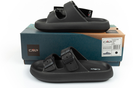 CMP Herren Sport-Flip-Flops [3Q90647 U901], Schwarz.