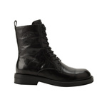 Lee Cooper Damenstiefel, Schwarz, Modisches Echtleder