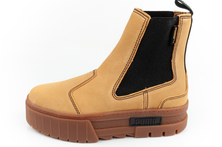 Puma Mayze Chelsea Wildleder Damen Stiefeletten [382829 04] braun.