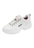 Fila Strada Low Damen-Sneaker, weiß, modisch, bequem, leicht