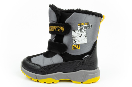 Kinder-Schneestiefel [PO000457] POKEMO, grau.