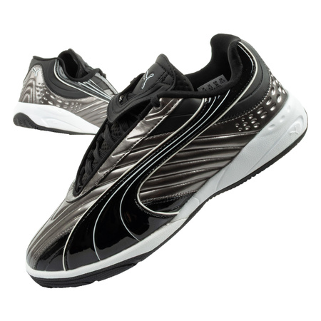Puma V-S2 Goalgetter Sneaker für Kinder und Jugendliche, modisches Silber