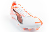 Puma Ultra 5 Match FG/AG Fußballschuhe, Firm Ground, Weiß/Orange