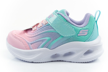 Skechers Color Breeze LED-Sneaker für Mädchen, Türkis
