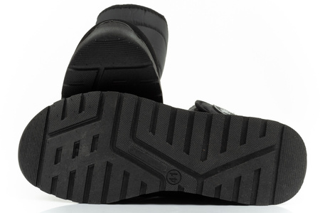 Progres Herren-Winterschuhe [PROGJ-24-154] isoliert, schwarz.