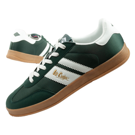 Lee Cooper Herren-Sneaker, modisch, bequem, strapazierfähig, Grün