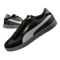 Puma Club II Era Herren-Sneaker, Schwarzes Leder